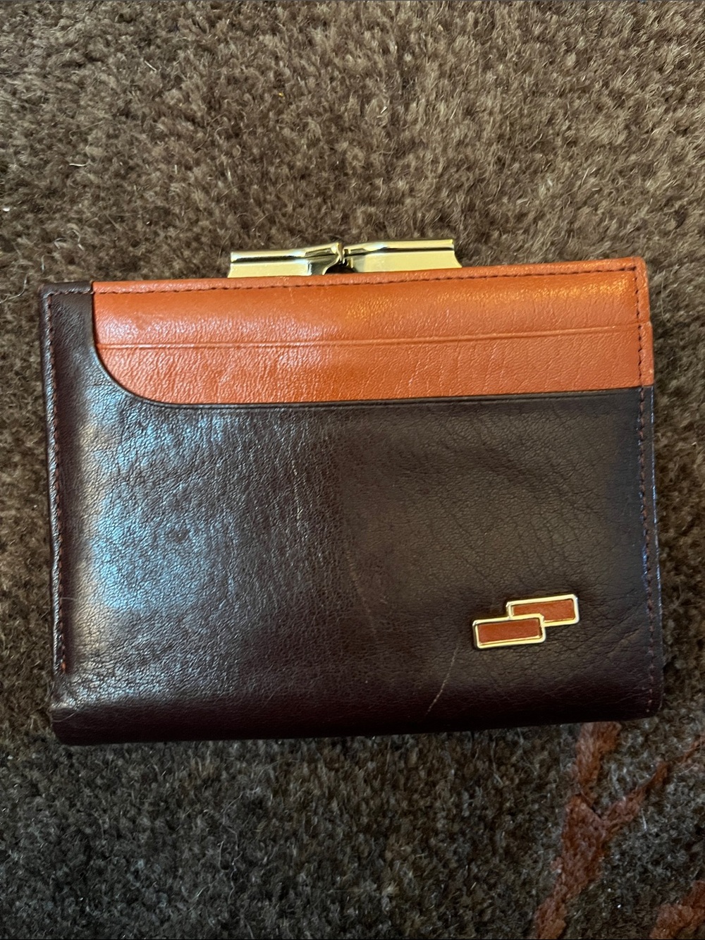d’argent vintage wallet